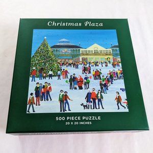Galison Christmas Plaza 500 piece puzzle